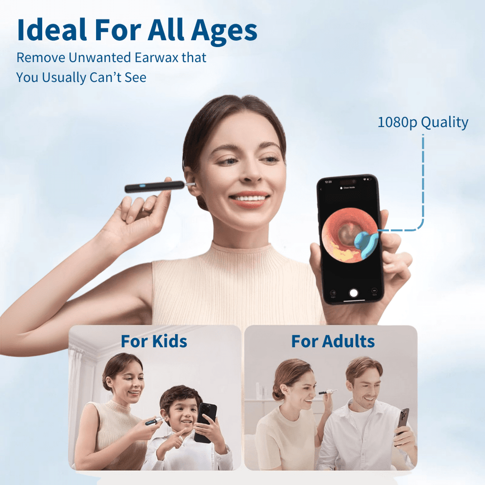 SmartEar Cleaner : HD vision with WIFI Connectivity
