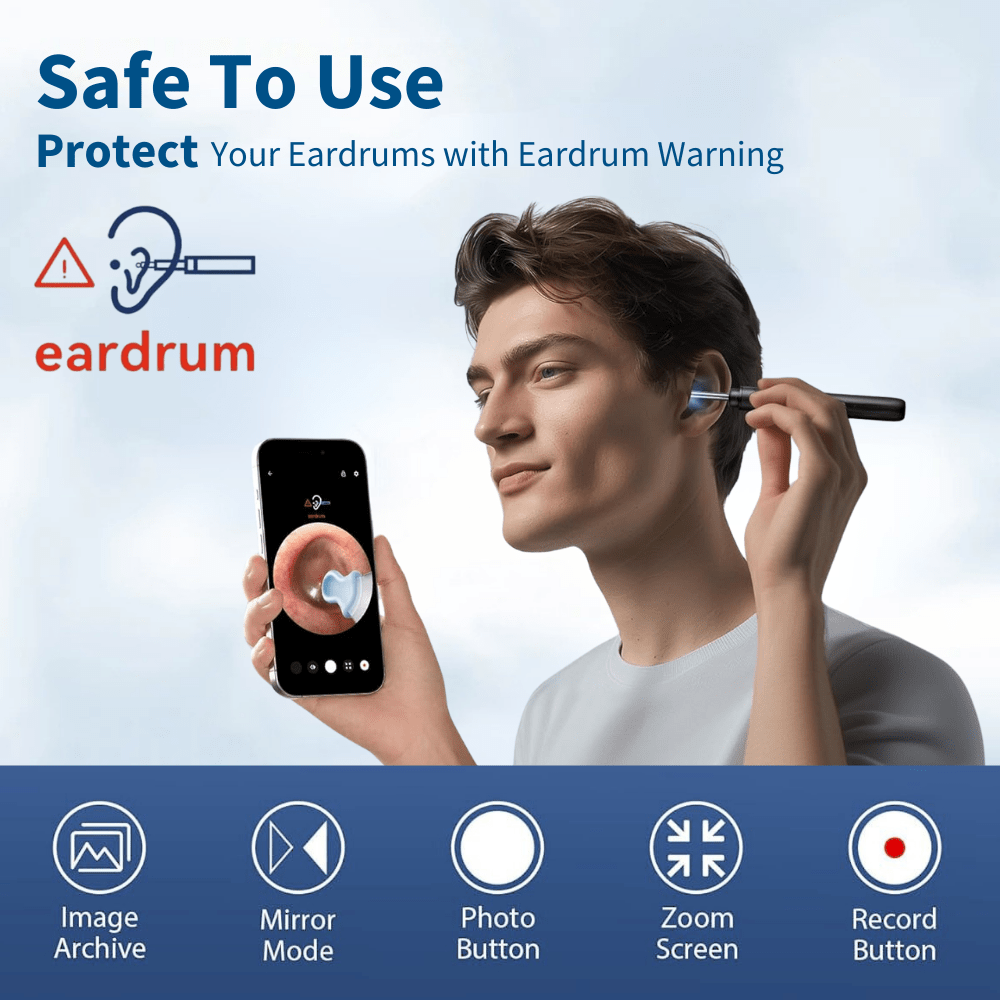 SmartEar Cleaner : HD vision with WIFI Connectivity