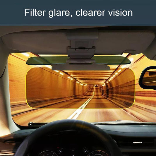 Clear Sight Visor : Large Size 32 cm , Scratch & Swirl free fiber material.