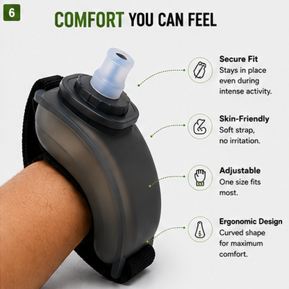 Strap Sip - Hands Free Hydration