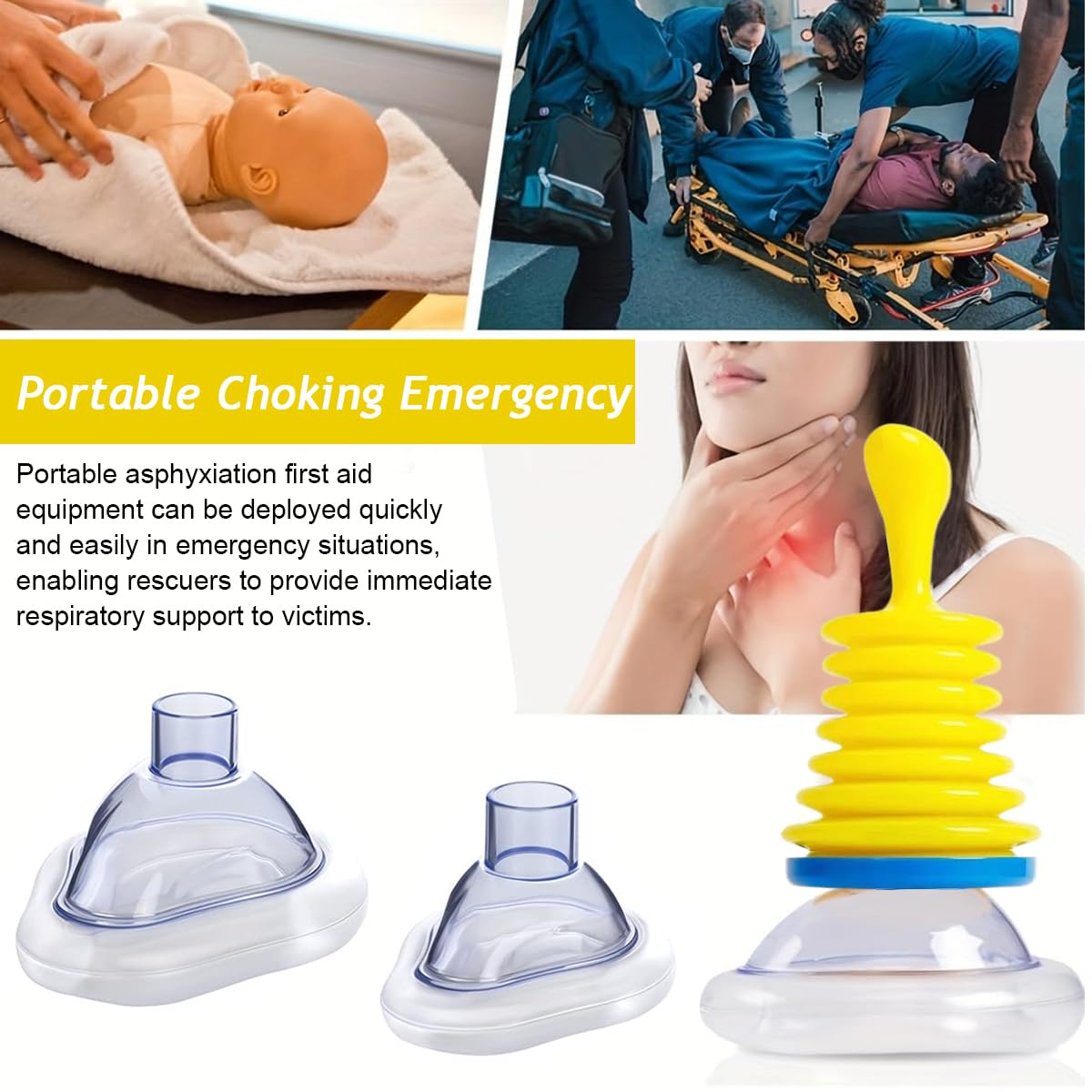 🚑 LifeAID+Choking Rescue Device – Your Emergency Lifesaver! 🌟