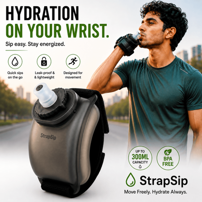Strap Sip - Hands Free Hydration